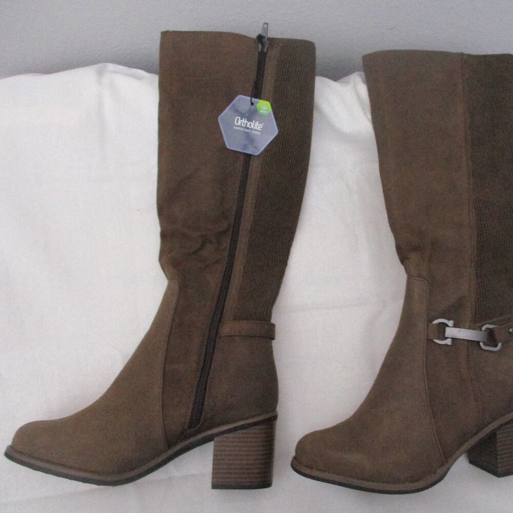 Women's Orthlite ECO Brown Knee-High Boots - 7.5 NWOT